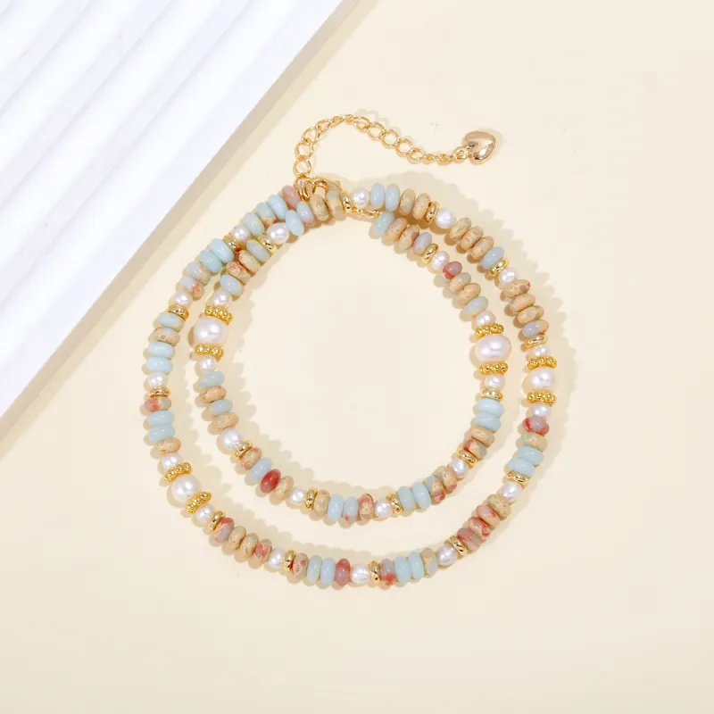 HELA DE HAI Shoushan Stone Bracelets Women's-5