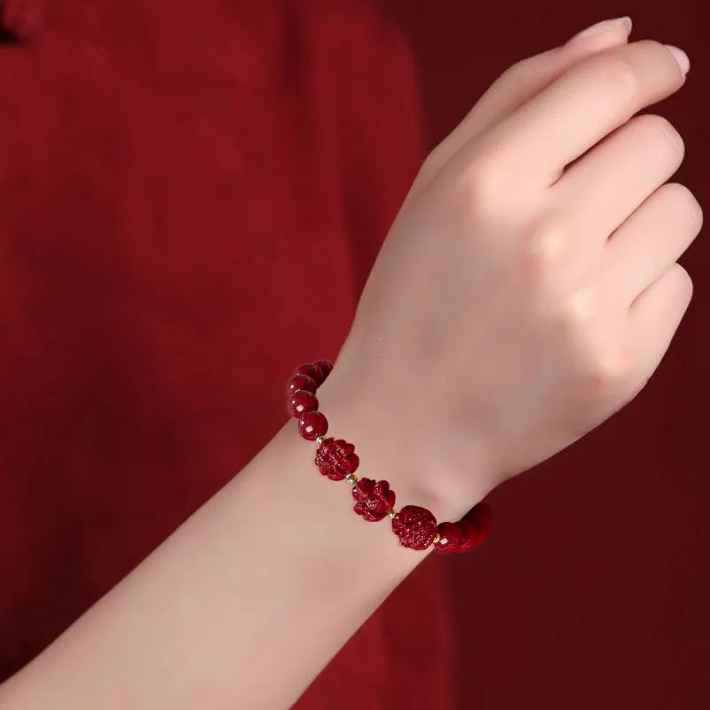 HELA DE HAI Cinnabar Bracelets Unisex-2