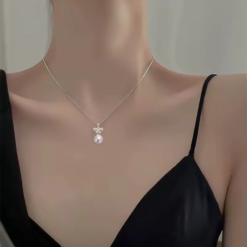 HELA DE HAI Pearl Necklaces Women's-2