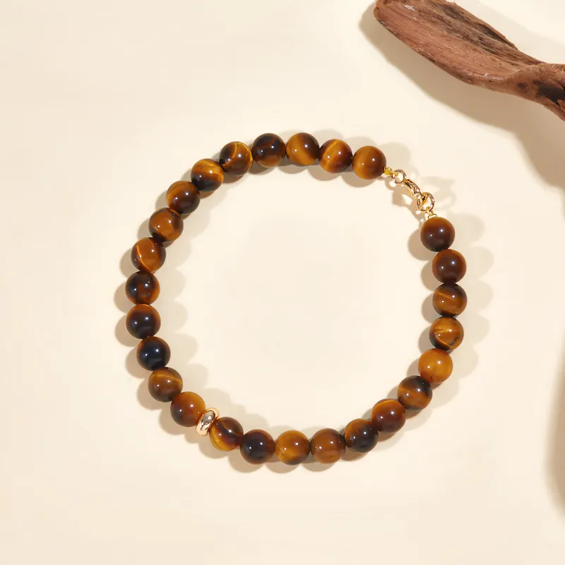 HELA DE HAI Tiger's Eye Stone Bracelets Women's-3