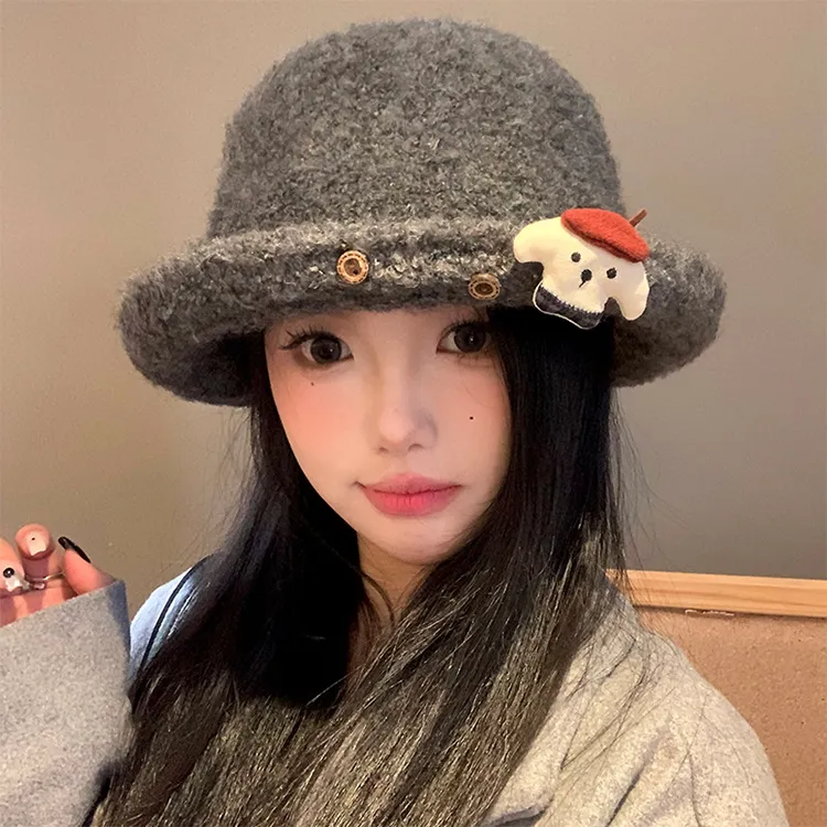 CARTELO Polyester Bucket Hats Women's-4