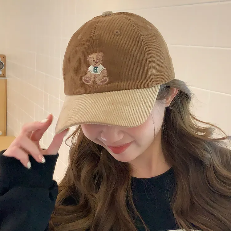 CARTELO Corduroy Baseball Caps Unisex-20