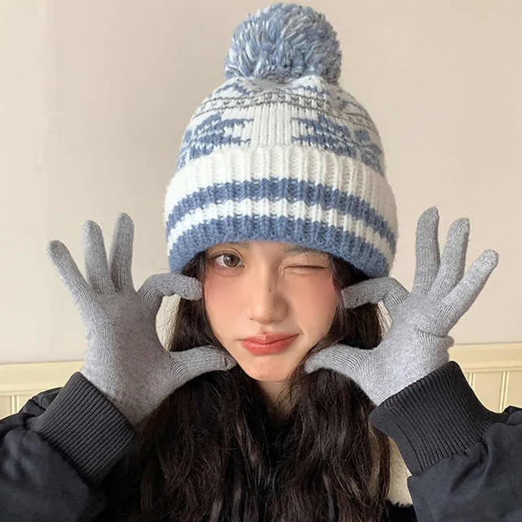 CARTELO Polyester Beanies Unisex Gift Box Set-9