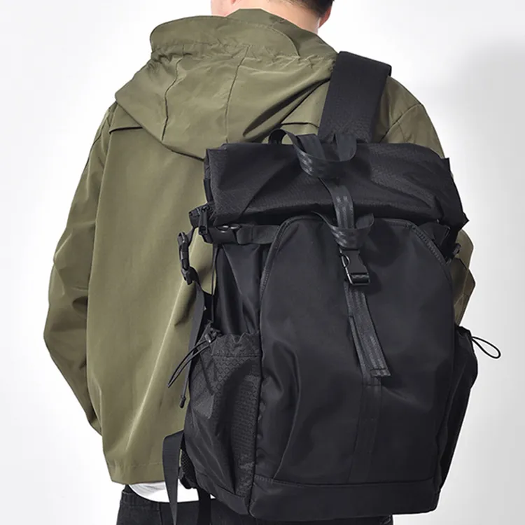 CARTELO Oxford Backpack Unisex Gray/Black-7