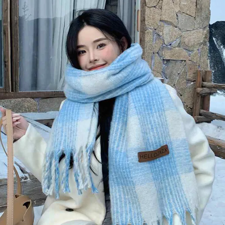 CARTELO Polyester Knit Scarves Unisex Gift Box Set-3