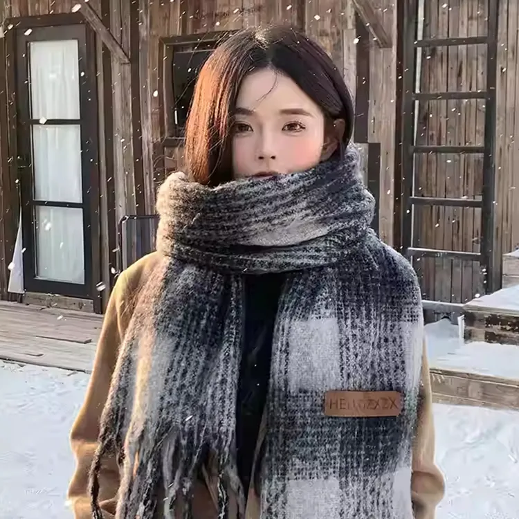 CARTELO Polyester Knit Scarves Unisex Gift Box Set-7