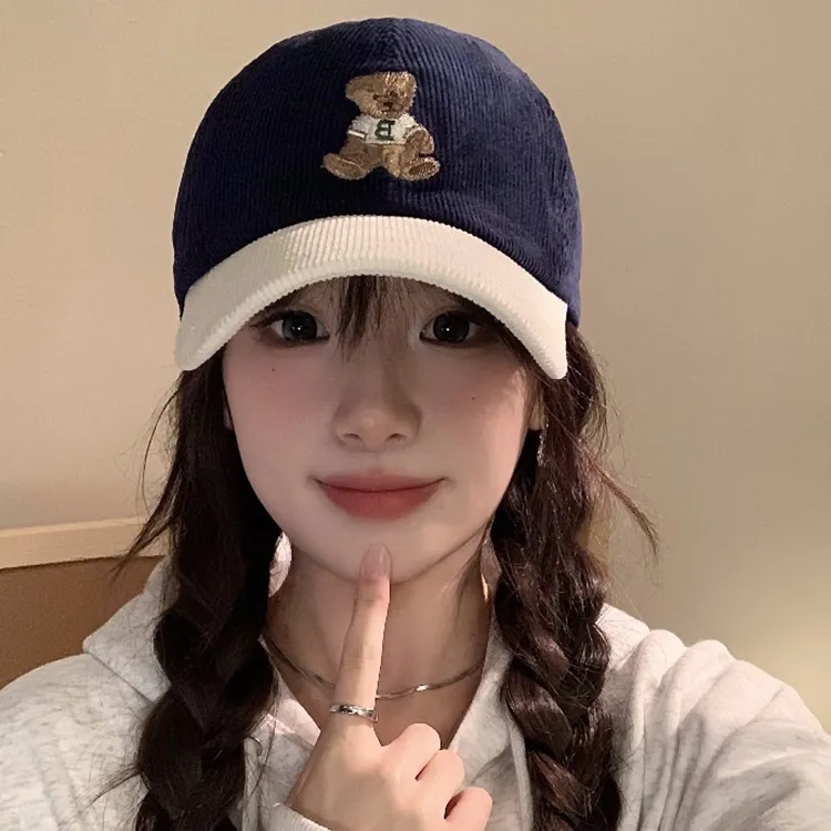 CARTELO Corduroy Baseball Caps Unisex-10