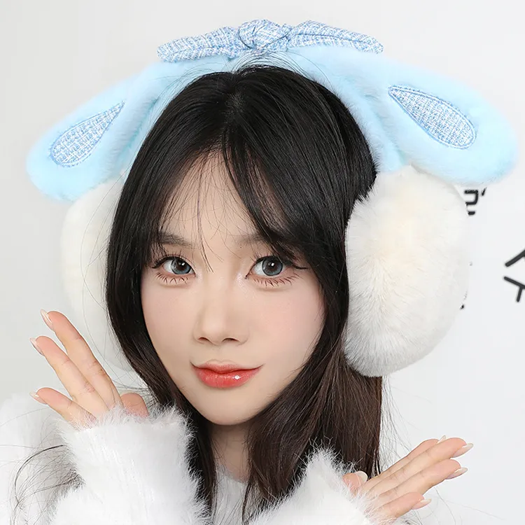 CARTELO Polyester Plush Yarn Earmuff Unisex Gift Box Set-7