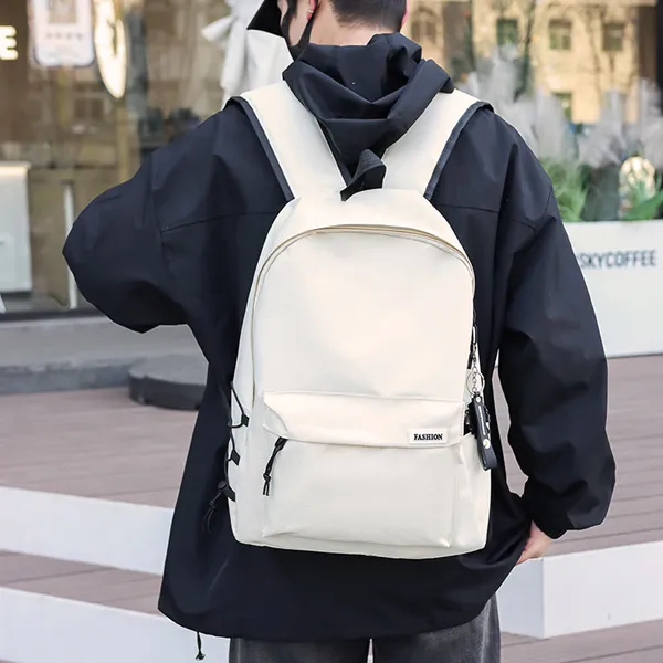 CARTELO Nylon Backpack Laptop Bag Regular Unisex Multicolor-8