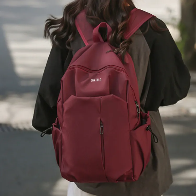 CARTELO Nylon Travel Laptop Bag Backpack Medium Size Unisex-9
