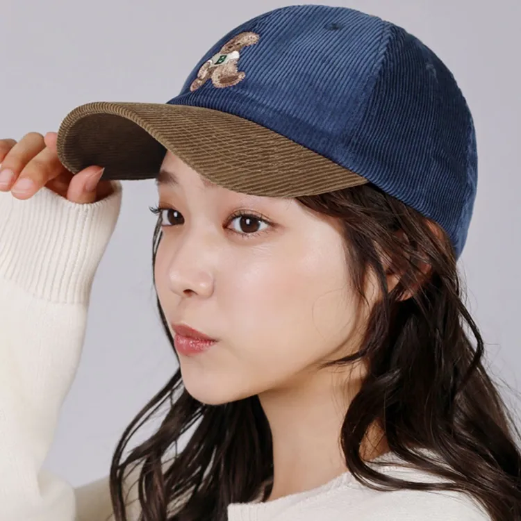 CARTELO Corduroy Baseball Caps Unisex-7