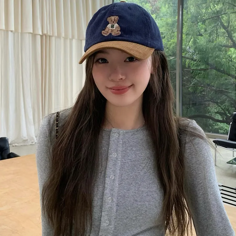 CARTELO Corduroy Baseball Caps Unisex-6