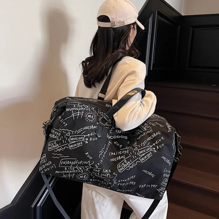 CARTELO Canvas Travel Bag Unisex Multicolor-3