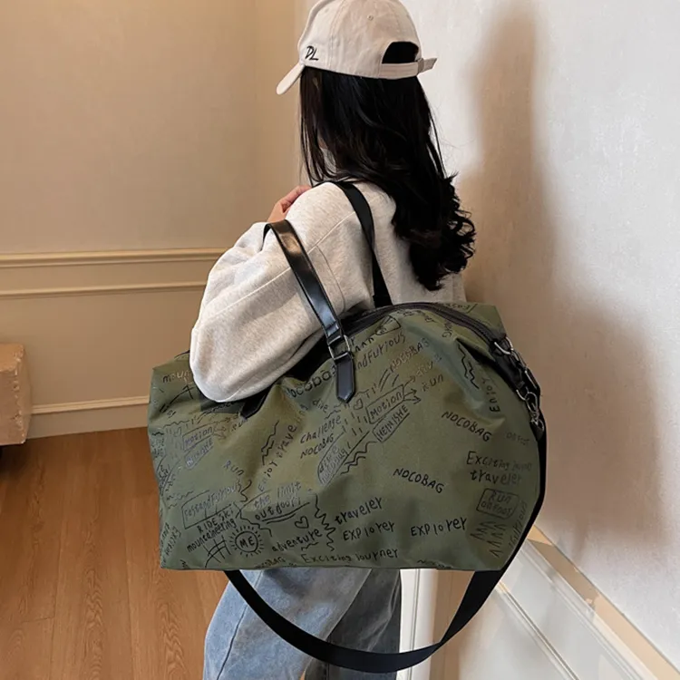 CARTELO Canvas Travel Bag Unisex Multicolor-13