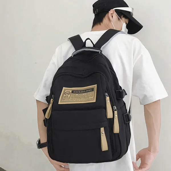 CARTELO Nylon Travel Bags Backpack Regular Unisex Multicolor-3