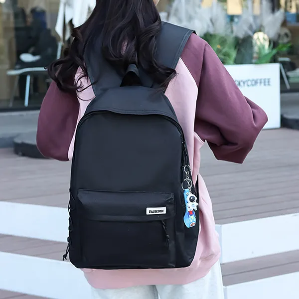 CARTELO Nylon Backpack Laptop Bag Regular Unisex Multicolor-3