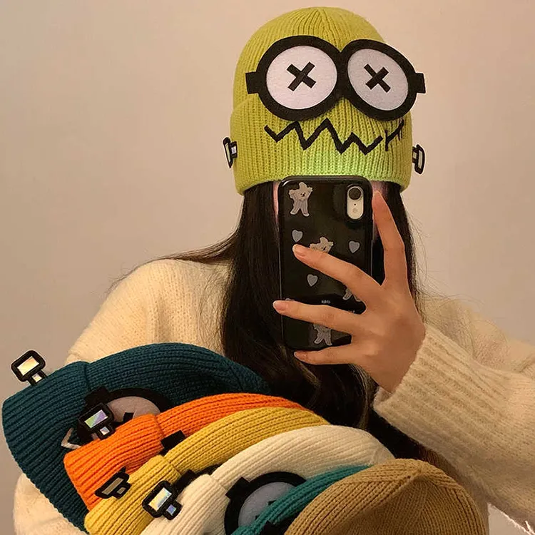 CARTELO Polyester Beanies Unisex Gift Box Set-9