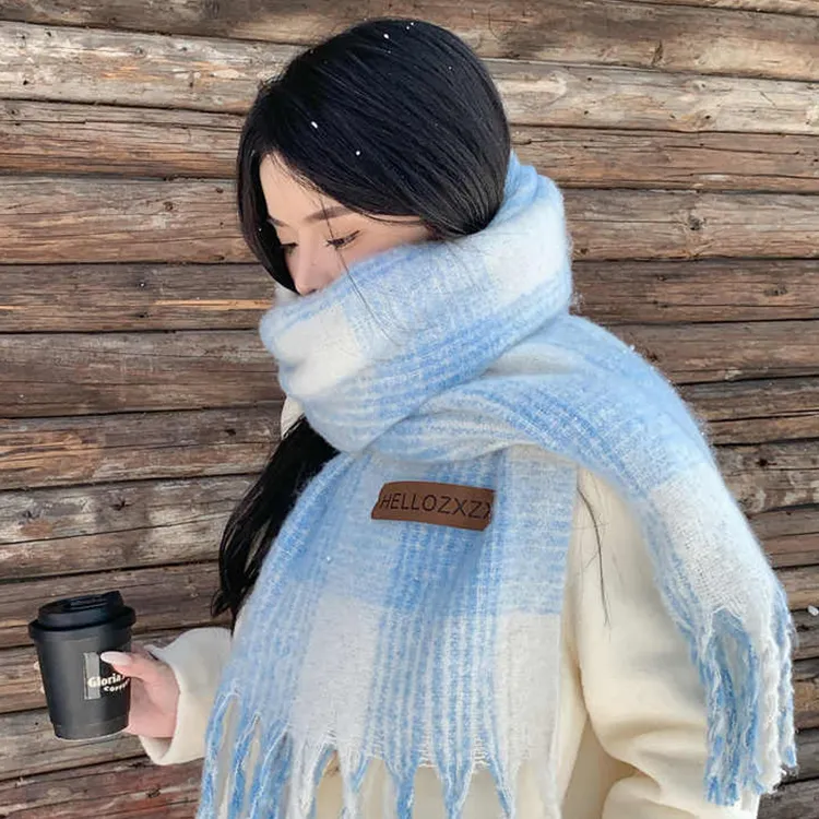 CARTELO Polyester Knit Scarves Unisex Gift Box Set-4