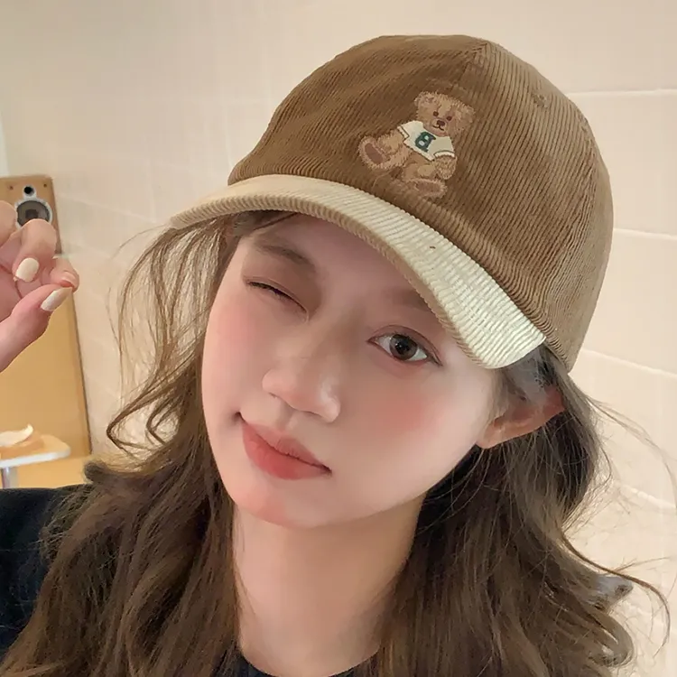 CARTELO Corduroy Baseball Caps Unisex-19