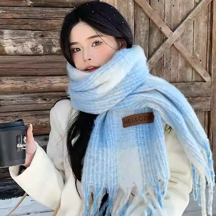 CARTELO Polyester Knit Scarves Unisex Gift Box Set-1