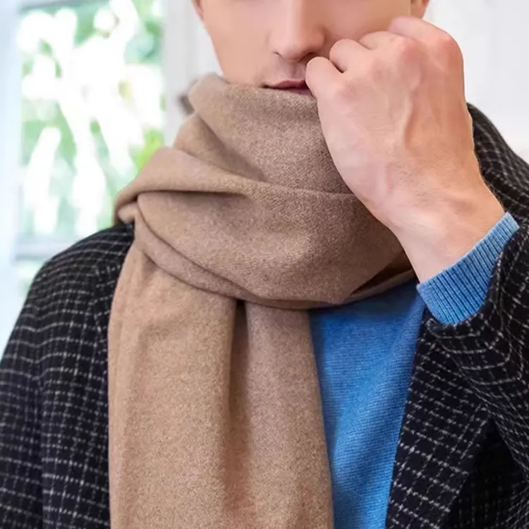 CARTELO Polyester Knit Scarves Unisex-17