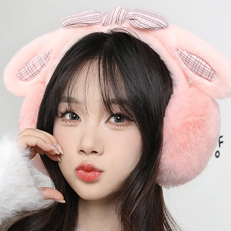 CARTELO Polyester Plush Yarn Earmuff Unisex Gift Box Set-3