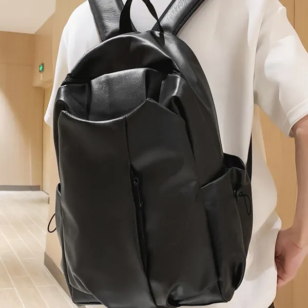 CARTELO PU Backpack Laptop Bag Backpack Regular Unisex Multicolor-6