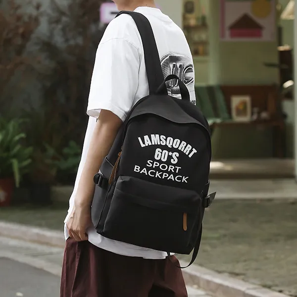 CARTELO Nylon Backpack Laptop Bag Regular Unisex Multicolor-1