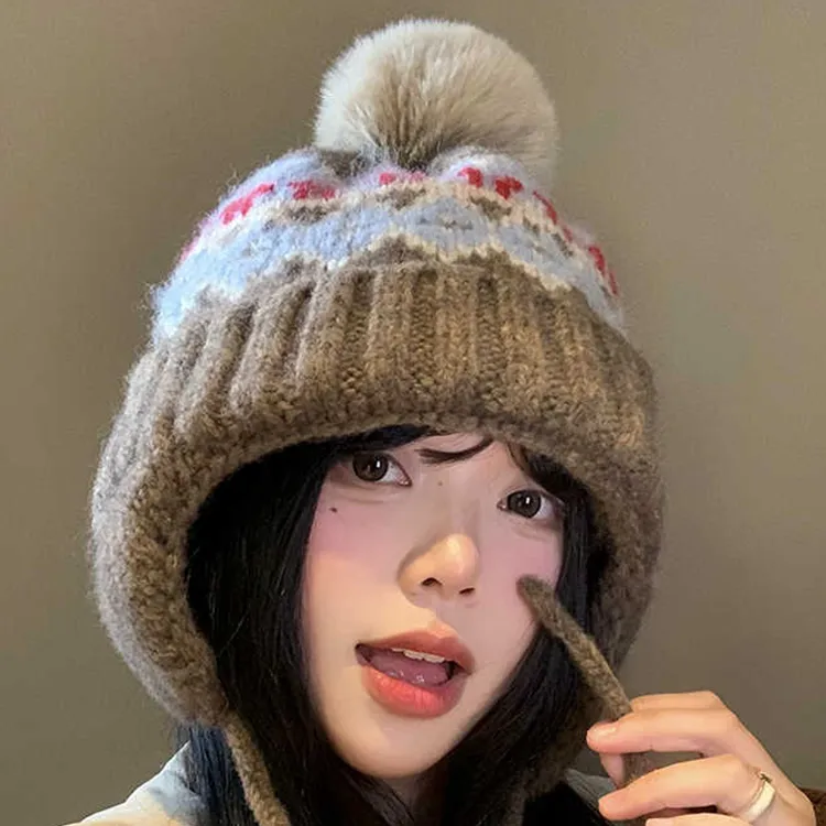 CARTELO Polyester Beanies Unisex Gift Box Set-5