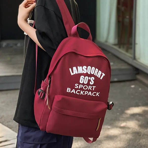 CARTELO Nylon Backpack Laptop Bag Regular Unisex Multicolor-9