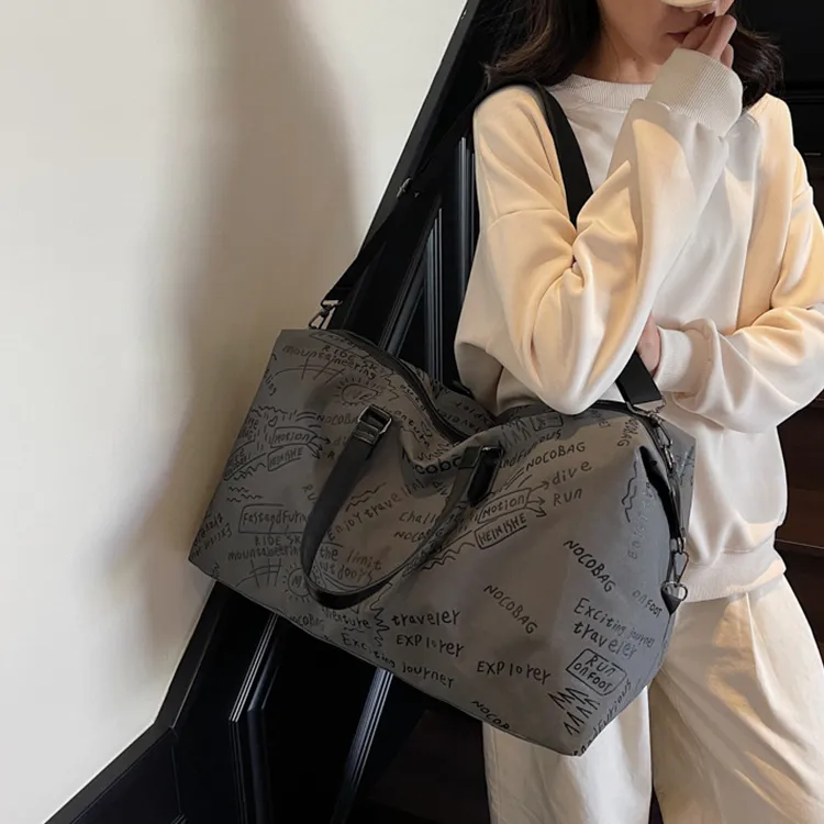 CARTELO Canvas Travel Bag Unisex Multicolor-7