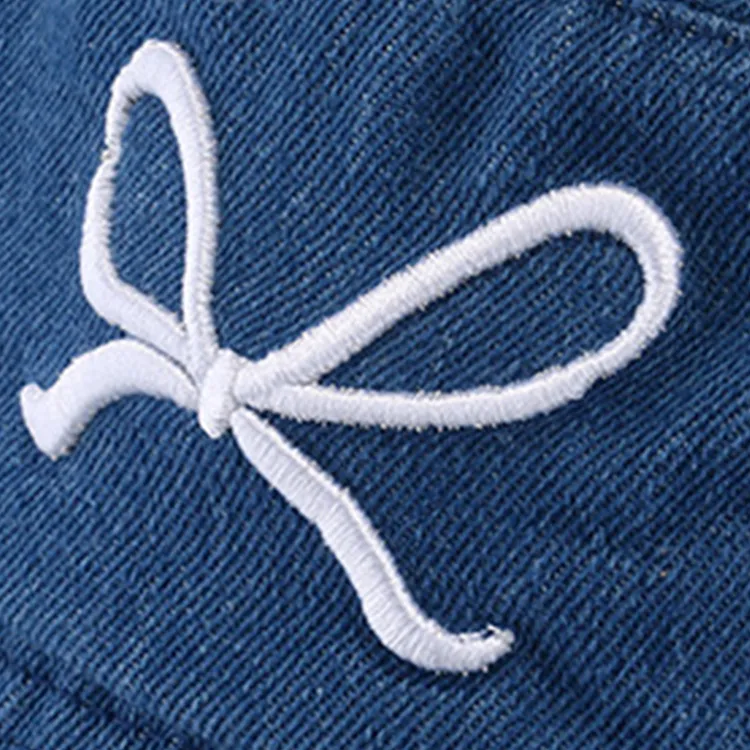CARTELO Cotton Bucket Hats Unisex Light Blue White/Black/Dark Blue/Medium Blue/Light Blue Pink-4