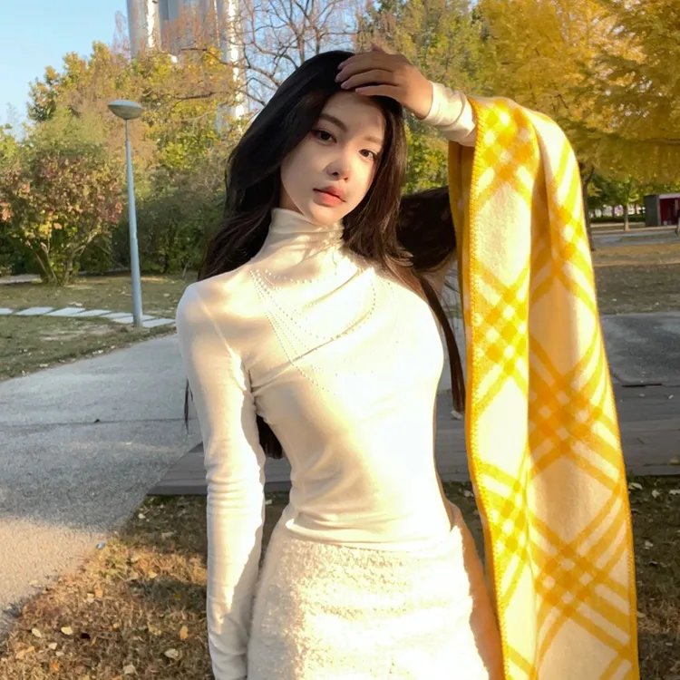 CARTELO Wool Knit Scarves Unisex Gift Box Set-9