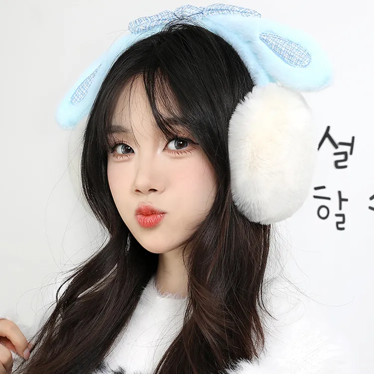 CARTELO Polyester Plush Yarn Earmuff Unisex Gift Box Set-6