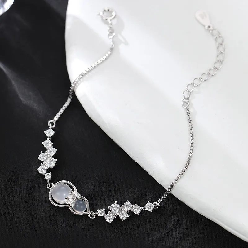 Long Fu Chalcedony Fashion Versatile Festival Bracelet Women's-2