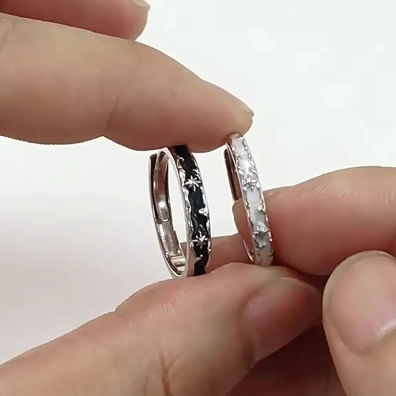 Long Fu S925 Silver Rings Unisex-5