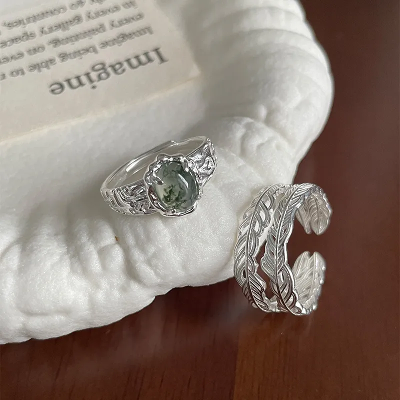 Long Fu Jade Rings Unisex-3