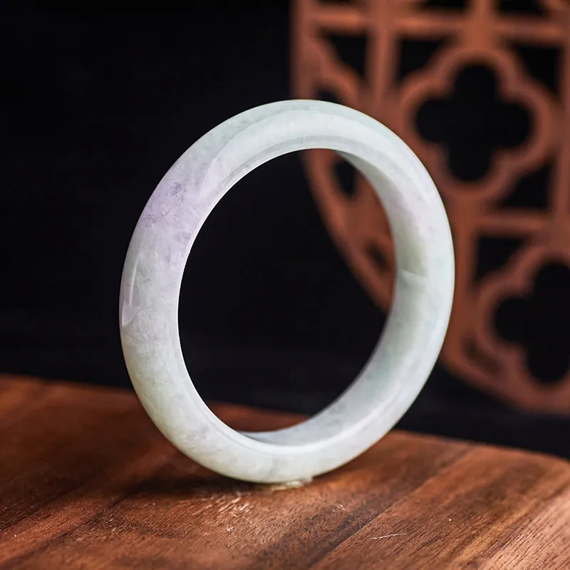 Long Fu Bean Type Complete Circle Bangle Ideal For Elderly During Festive Season Women's-2