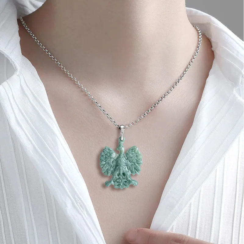 Long Fu Bean Type Pendants Unisex-2