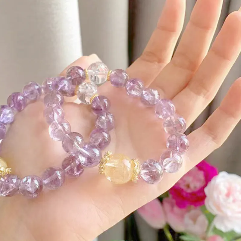 Long Fu Crystal Bracelets Women's-4