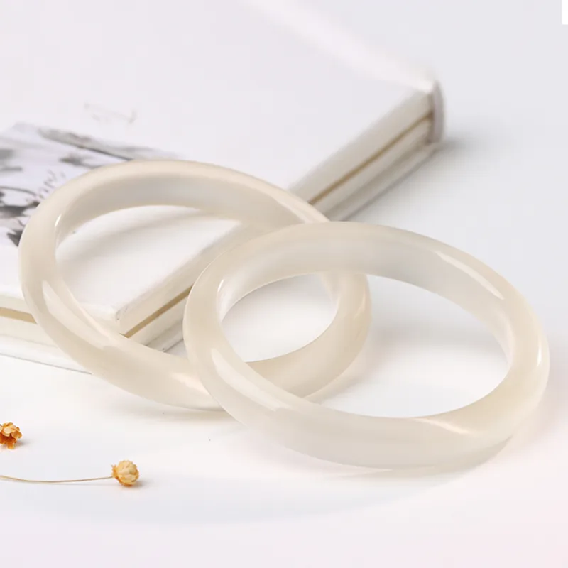 Long Fu Glass Cat Eye Bangle Girlish Women's-2