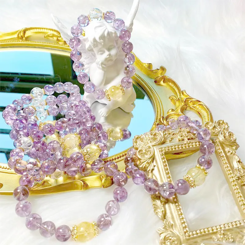 Long Fu Crystal Bracelets Women's-5