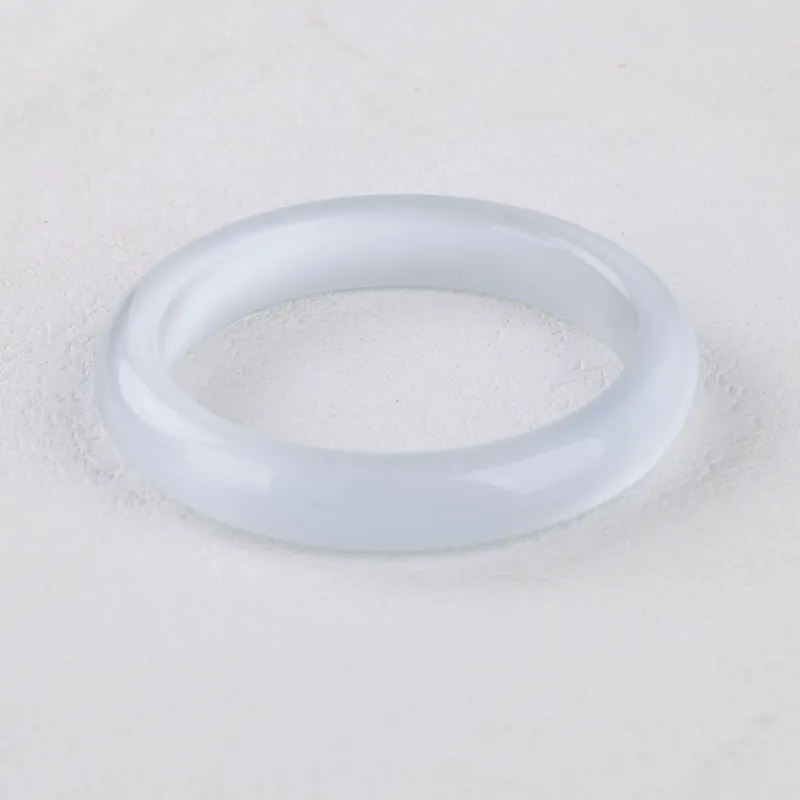 Long Fu Glass Cat Eye Bangle Jade Bangle Girlish Bangle Plain Circle Hand Accessory Women's-2