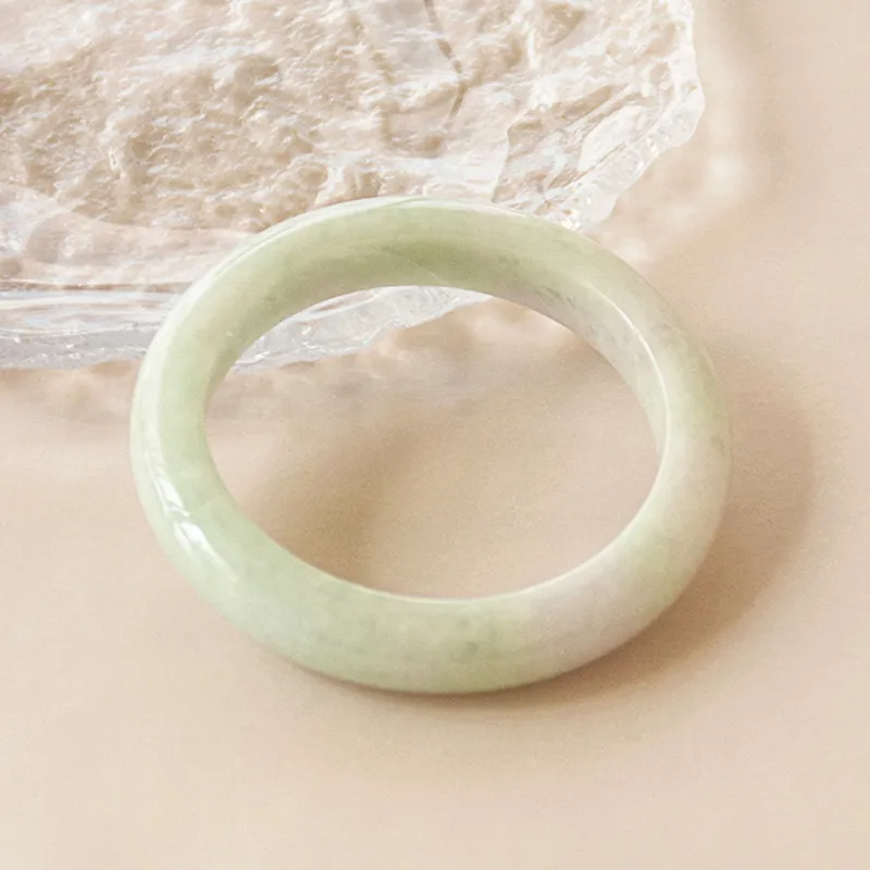 Long Fu Bean Type Bangle For Elderly During Festive Season Gift Women's-4
