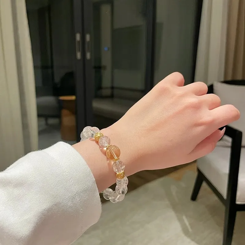 Long Fu Crystal Bracelets Women's-4