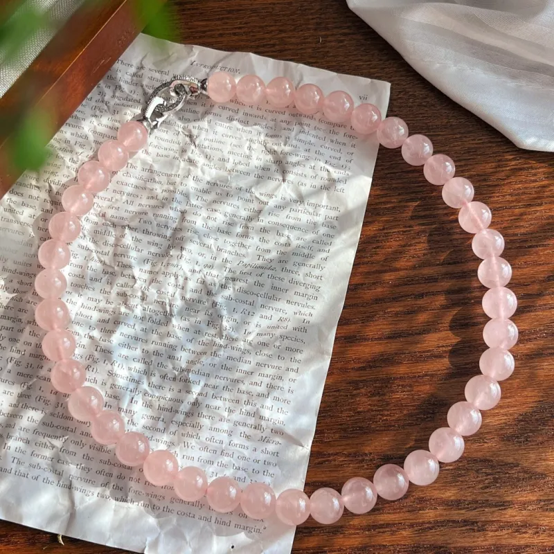 Long Fu Crystal Necklaces Women's-4
