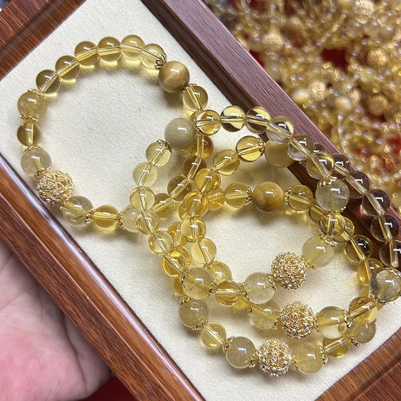 Long Fu Crystal Bracelets Women's-1