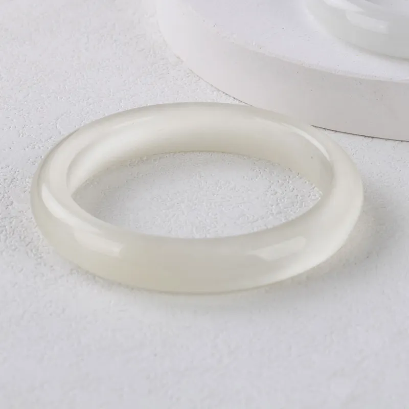 Long Fu Glass Cat Eye Bangle Girlish Women's-1