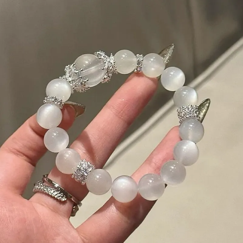 Long Fu Crystal Joyful Festival Good Luck Versatile Accessory Natural Gift Pure Energy Renewal And New Life Women's-1