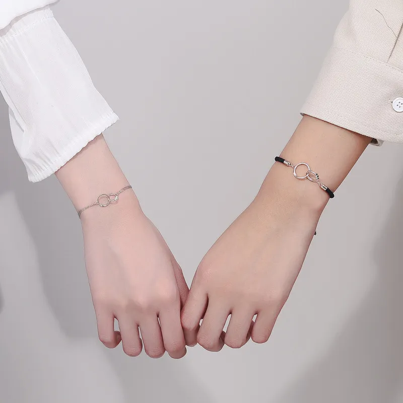 Long Fu S925 Silver Bracelets Unisex-5